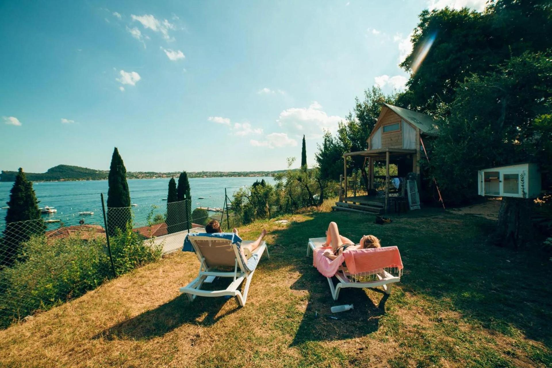 Vacanze Glamping Boutique San Felice del Benaco Εξωτερικό φωτογραφία